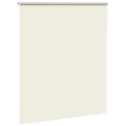Berkfield Roller Blind Blackout Off White 120X175 Cm Fabric Width 116.6 Cm Polyester - thumbnail 3
