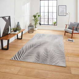 Think Rug Creation 50051 Grey Silver Rug-120Cm X 170Cm - thumbnail 2
