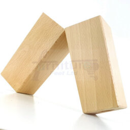 L&F 4X Replacement Furniture Legs Solid Wood 110mm High Sofas Chairs Settee Cabinets Legs Self Fixing Natural - thumbnail 7