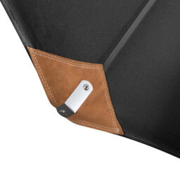 Styx 3M Deluxe Wooden Parasol In Black - thumbnail 4