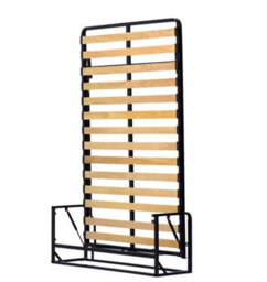 Wallbedking Murphy Bed Vertical 120Cm X 200Cm Classic Wall Bed, Fold-Down Guest Bed For Small Rooms, Apartments And Studios - thumbnail 2