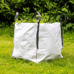 Fibc Bulk Bag - 130Gsm One Tonne Builders Bag 86Cm X 86Cm X 86Cm With 4 Corner Lifting Loops - thumbnail 1
