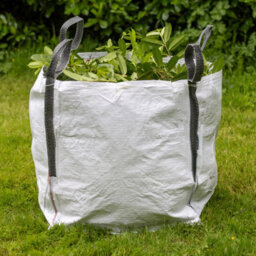 Fibc Bulk Bag - 130Gsm One Tonne Builders Bag 86Cm X 86Cm X 86Cm With 4 Corner Lifting Loops - thumbnail 2