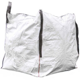 Fibc Bulk Bag - 130Gsm One Tonne Builders Bag 86Cm X 86Cm X 86Cm With 4 Corner Lifting Loops - thumbnail 6