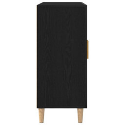 Walplus Sideboard Black 90 X 34 X 80 Cm Engineered Wood - thumbnail 8