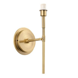 Luminosa Lighting Luminosa Rennes Fitting Only Wall Lamp, Antique Brass Plate - thumbnail 1