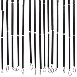 Walplus Insect Door Curtain Dark Grey 120X220 Cm Bamboo - thumbnail 5