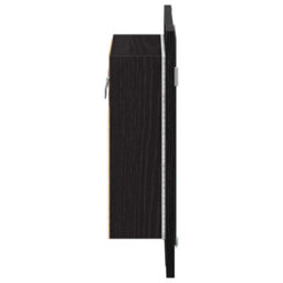 Walplus Led Bathroom Mirror Cabinet Black Oak 40X12X45 Cm Engineered Wood - thumbnail 8