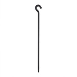 Jvl Alderley 3 Piece Fireplace Companion Set Fire Tools Stand Black - thumbnail 6