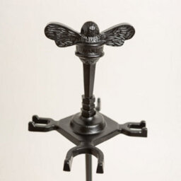 Brass Bee Fireside Companion Set With Bee Knobs - thumbnail 4