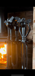 Brass Bee Fireside Companion Set With Bee Knobs - thumbnail 7