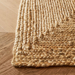 Natural Handmade Rug, 20mm Thick Geometric Optical (3D) Rug, Luxurious Modern Wool Rug For Dining Room-160Cm X 230Cm - thumbnail 2