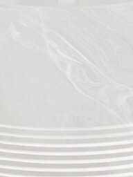 Showerdrape Bianco Frost Onyx White Striped Toothbrush Holder - thumbnail 3