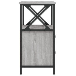 Berkfield Bedside Cabinet Grey Sonoma 34X35.5X70 Cm Engineered Wood - thumbnail 7