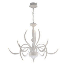Luminosa Lighting Luminosa Llamas Pendant 15 Light G4 White, Not Led/cfl Compatible