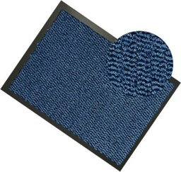 Kav Door Mat Dirt Trapper - Durable Indoor And Outdoor Non-Slip Rug - Super Absorbent- Home, Office(Blue / Black, 120Cm X 180Cm) - thumbnail 4