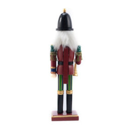Living And Home Nutcracker Soldier Figurine Tabletop Christmas Decoration Xmas Ornament - thumbnail 5