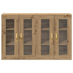 Berkfield Wall Mounted Cabinets 2 Pcs Artisan Oak 69,5X34X90 Cm Engineered Wood - thumbnail 6