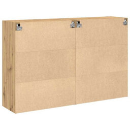 Berkfield Wall Mounted Cabinets 2 Pcs Artisan Oak 69,5X34X90 Cm Engineered Wood - thumbnail 8