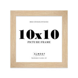 "10X10"" Turquoise Picture Frame - 10X10"" Square Frame With 6X6"" Mount For 10X10""/6X6"" Pictures Classic Style Photo Display, 1 Pack" - thumbnail 1