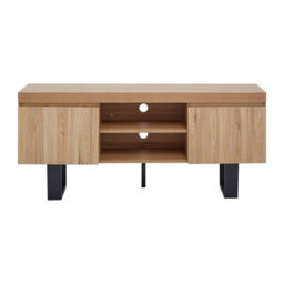 Orsina Natural Finish Media Unit, Sleek Design Modern Tv Unit For Livingroom, Aesthetics Contemporary Tv Unit