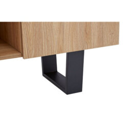 Orsina Natural Finish Media Unit, Sleek Design Modern Tv Unit For Livingroom, Aesthetics Contemporary Tv Unit - thumbnail 6