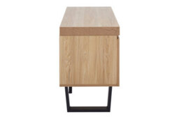 Orsina Natural Finish Media Unit, Sleek Design Modern Tv Unit For Livingroom, Aesthetics Contemporary Tv Unit - thumbnail 4
