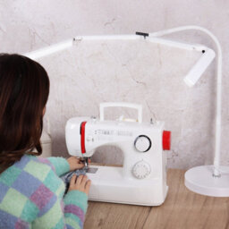 Purelite Aurora Quad 3-In-1 Led Floor Table And Clamp Lamp 4 Heads 1600 Lumens - thumbnail 2