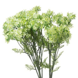 Hill Interiors Plumb Blossom Green Spray Faux Plant - thumbnail 1