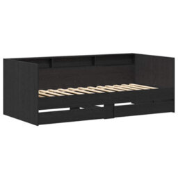 Walplus Day Bed Grey 90 X 200 Cm Engineered Wood - thumbnail 2