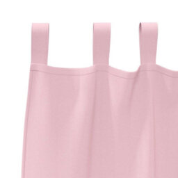 Berkfield Modern Curtains With Curtains 2 Pcs Baby Pink 260 X 140 Cm Polyester - thumbnail 5