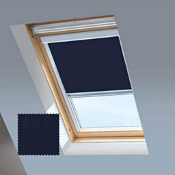 Classic Roof Blind  Window Code (03B) Navy For Keylite Roof Windows, Blackout Blind - thumbnail 1