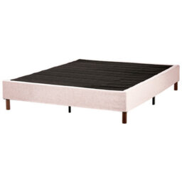 Beliani Divan Bed Without Headboard Fabric Countess 160 X 200 Cm (Eu King Size) Beige - thumbnail 5
