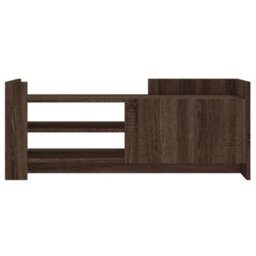 Berkfield Tv Cabinet Brown Oak 100X35X40 Cm Engineered Wood - thumbnail 4