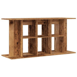 Walplus Old Wood Aquarium Stand 120X40X60 Cm Engineered Wood Fish Tank Cabinet - thumbnail 2