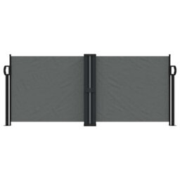 Walplus Retractable Side Awning Garden Sun Shade Canopy Gazebo For Back Door, Porch, Patio Anthracite 100X600 Cm - thumbnail 3