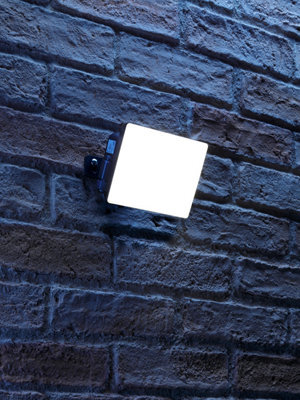 Auraglow Integrated Led Flood Light 4000K-Black-20W - 1650Lm-Standard On/off - image 1