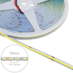 Long Life Lamps Company Cool White Led Tape Strip Light 10 Metres 24V Continuous Cob Illumination Ip20 With Driver - thumbnail 4