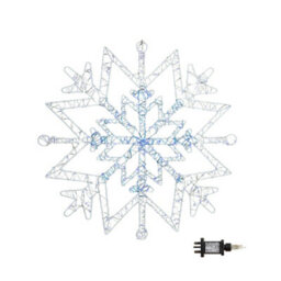 Samuel Alexander 52Cm Light Up Christmas Snowflake Dewdrop Silhouette With Twinkling Leds - thumbnail 9