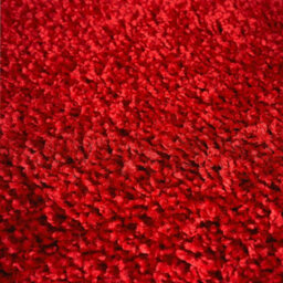 Bravich Bright Red Thick Shaggy Circle Rug - California - 150Cm - thumbnail 8