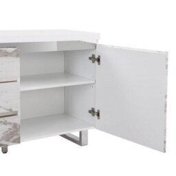 Furniture in Fashion Filo Sydney Large Sideboard With 2 Door 3 Drawer In White - thumbnail 5