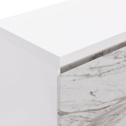 Furniture in Fashion Filo Sydney Large Sideboard With 2 Door 3 Drawer In White - thumbnail 7