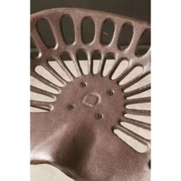 Cast Iron Bar Stool Industrial Home Decor Swivel Chair Adjustable Tractor Seat 2X - thumbnail 4