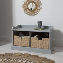 Nöa & Nani Noa & Nani Storage Bench In Silk Grey Stockholm - thumbnail 6