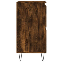 Berkfield Sideboard Smoked Oak 60X35X70 Cm Engineered Wood - thumbnail 7
