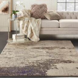 Ivory Grey Abstract Graphics Modern Rug For Living Room Bedroom And Dining Room-239Cm X 320Cm - thumbnail 2