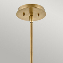 Luminosa Lighting Luminosa Hinkley Lotus Dome Pendant Ceiling Light Heritage Brass - thumbnail 2