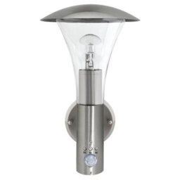 Long Life Lamps Company Brushed Stainless Steel Wall Light With Movement Sensor Ip44 Zlc012 - thumbnail 4