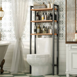 Over Toilet Storage Unit 3Tier Bathroom Shelves Toilet Storage Rack - thumbnail 3