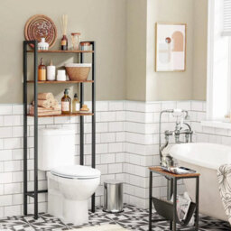 Over Toilet Storage Unit 3Tier Bathroom Shelves Toilet Storage Rack - thumbnail 4